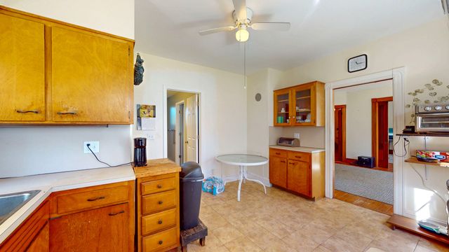 a room with storage and utility