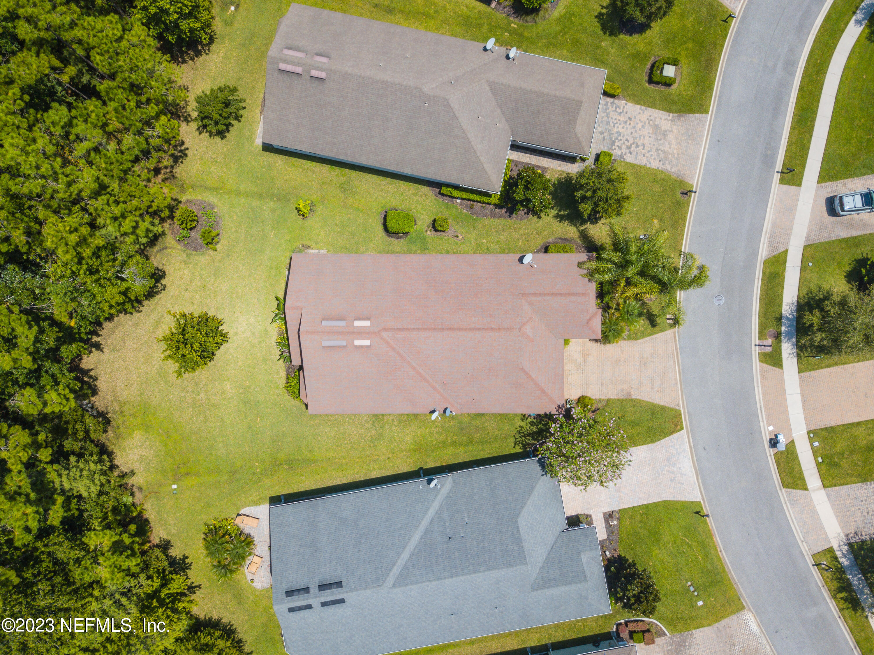 1516 Valhalla Way St. Augustine, FL 32092 - Photo 26 of 46 an aerial view of a house with a garden