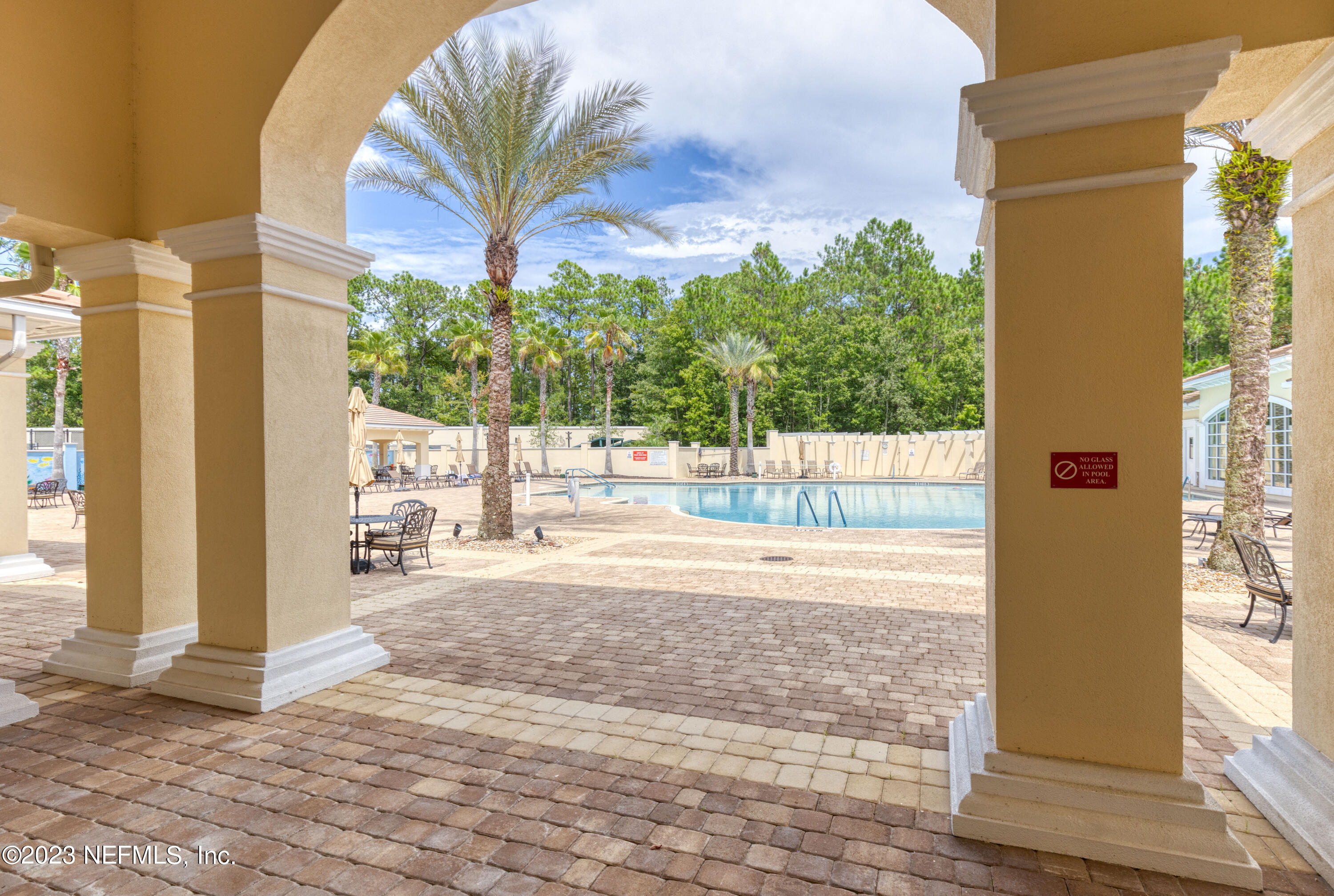 1516 Valhalla Way St. Augustine, FL 32092 - Photo 35 of 46 a view of a backyard with a garden