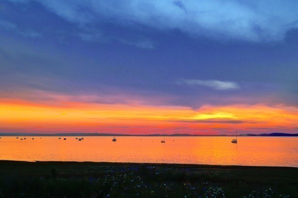 87 Salten Point Road Barnstable, MA 02630 - Photo 27 of 27 a view of sunset