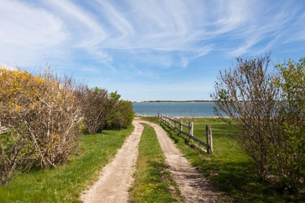 87 Salten Point Road Barnstable, MA 02630 - Photo 4 of 27 a view of a pathway with a yard
