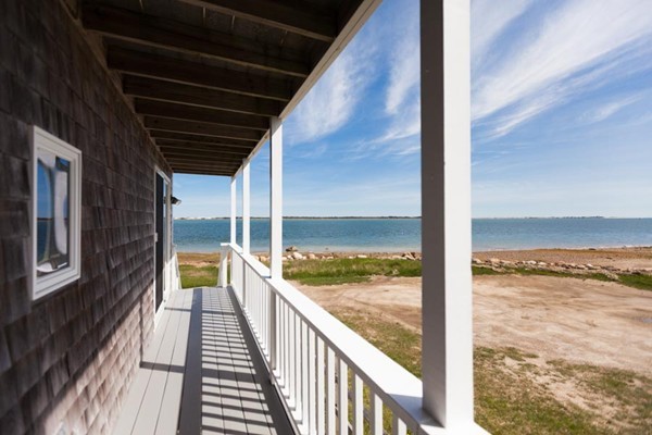87 Salten Point Road Barnstable, MA 02630 - Photo 7 of 27 a view of ocean from a balcony