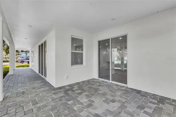 a view of empty room