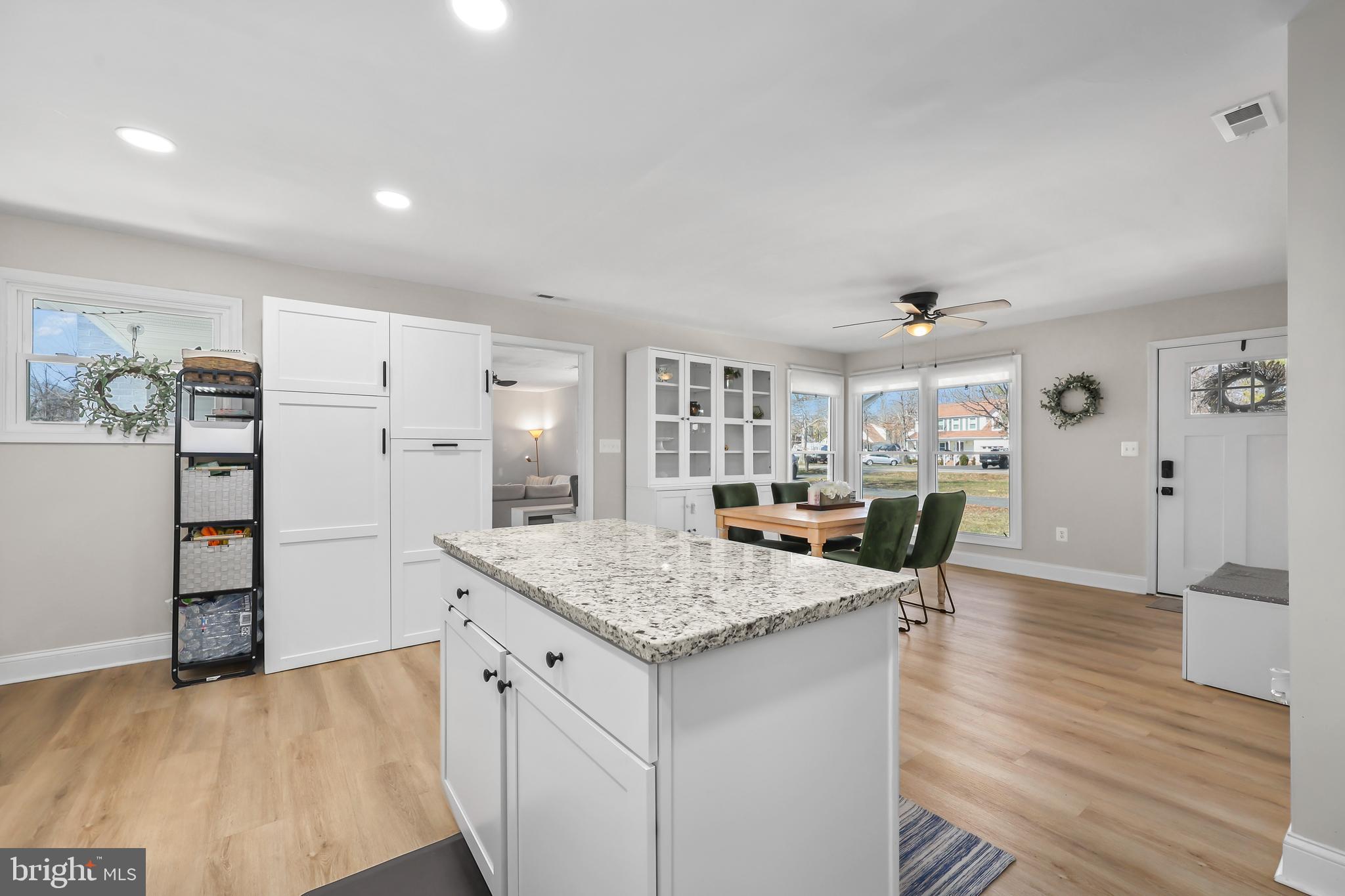 379 Ferry Road Fredericksburg, VA 22405 - Photo 13 of 33 a kitchen with stainless steel appliances granite countertop a refrigerator and microwave