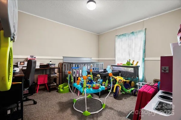 a view of a room with toys