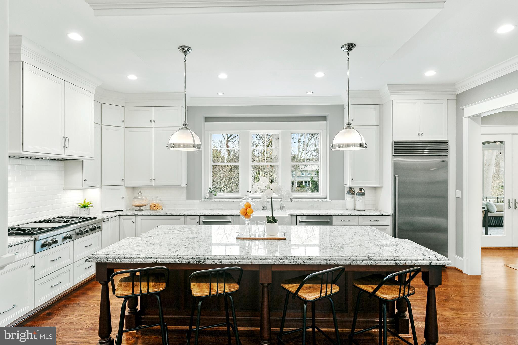 7221 Ridgewood Terrace Chevy Chase, MD 20815 - Photo 24 of 76 Oversized Island for effortless entertaining