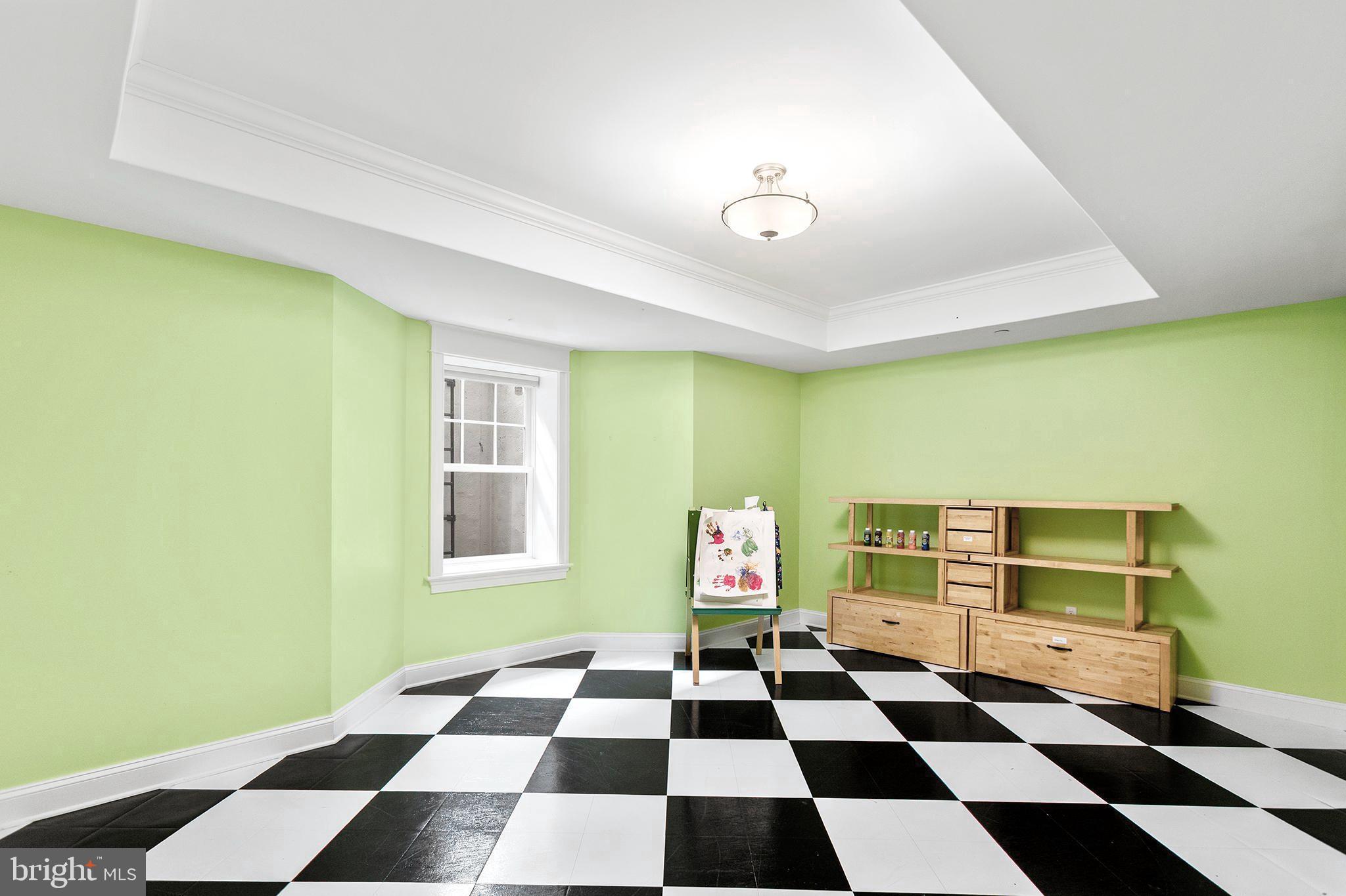 7221 Ridgewood Terrace Chevy Chase, MD 20815 - Photo 70 of 76 Lower Level Art Room/Bedroom/Flex Space