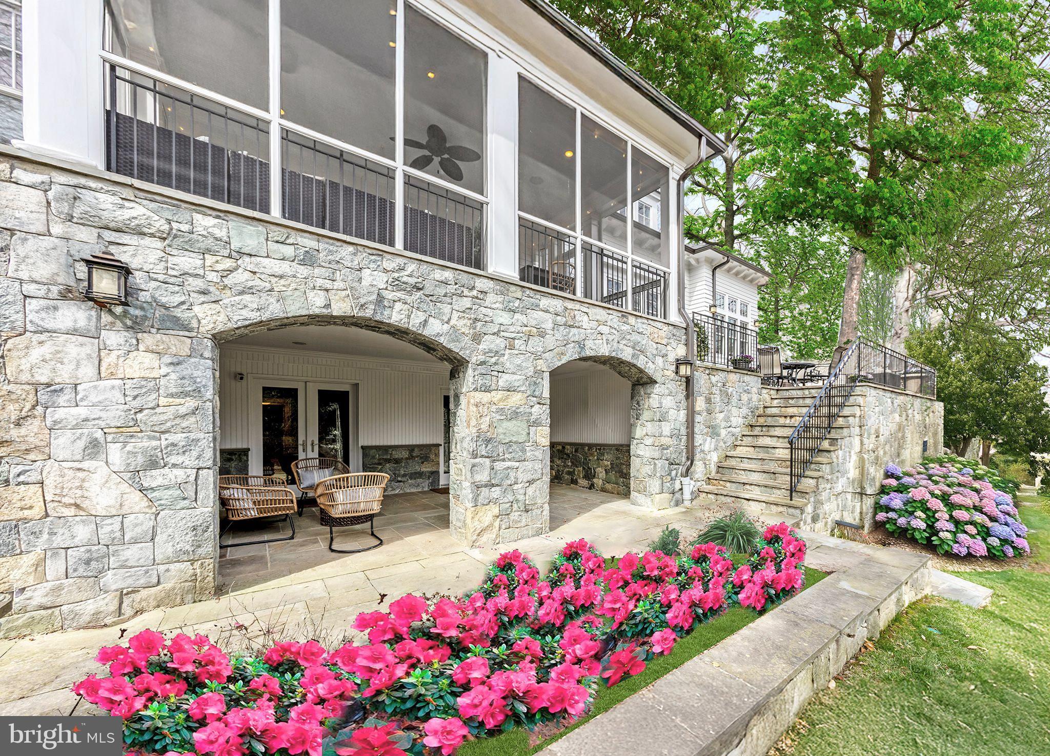 7221 Ridgewood Terrace Chevy Chase, MD 20815 - Photo 73 of 76 Lower Level Terrace