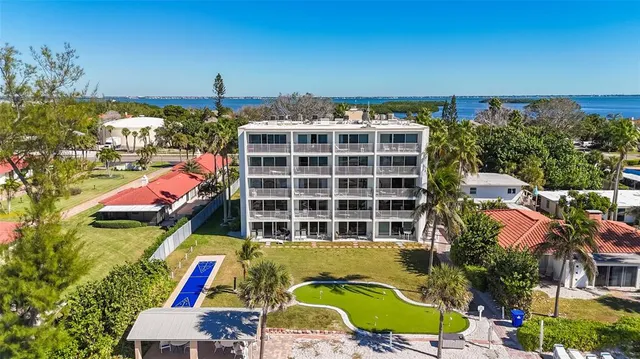 a view of a city with tall buildings