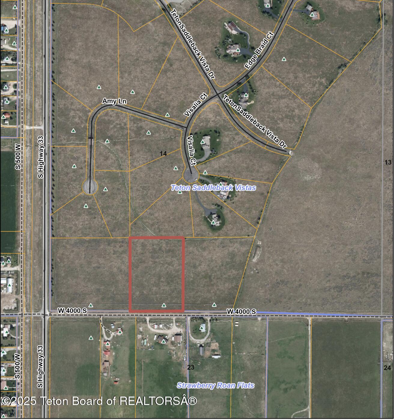 302 West 4000 South Driggs, ID 83422 - Photo 2 of 3 Vidal - Aerial pic