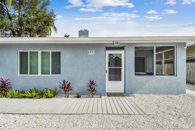 front view of a house