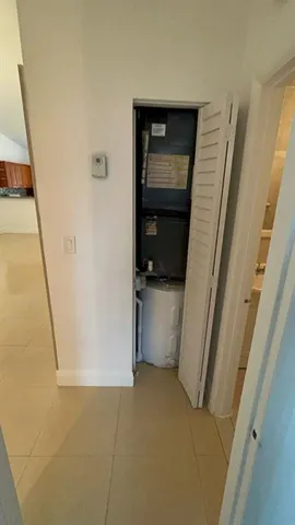 a view of storage and utility room