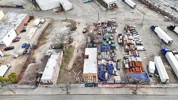 an aerial view of waterside residential houses