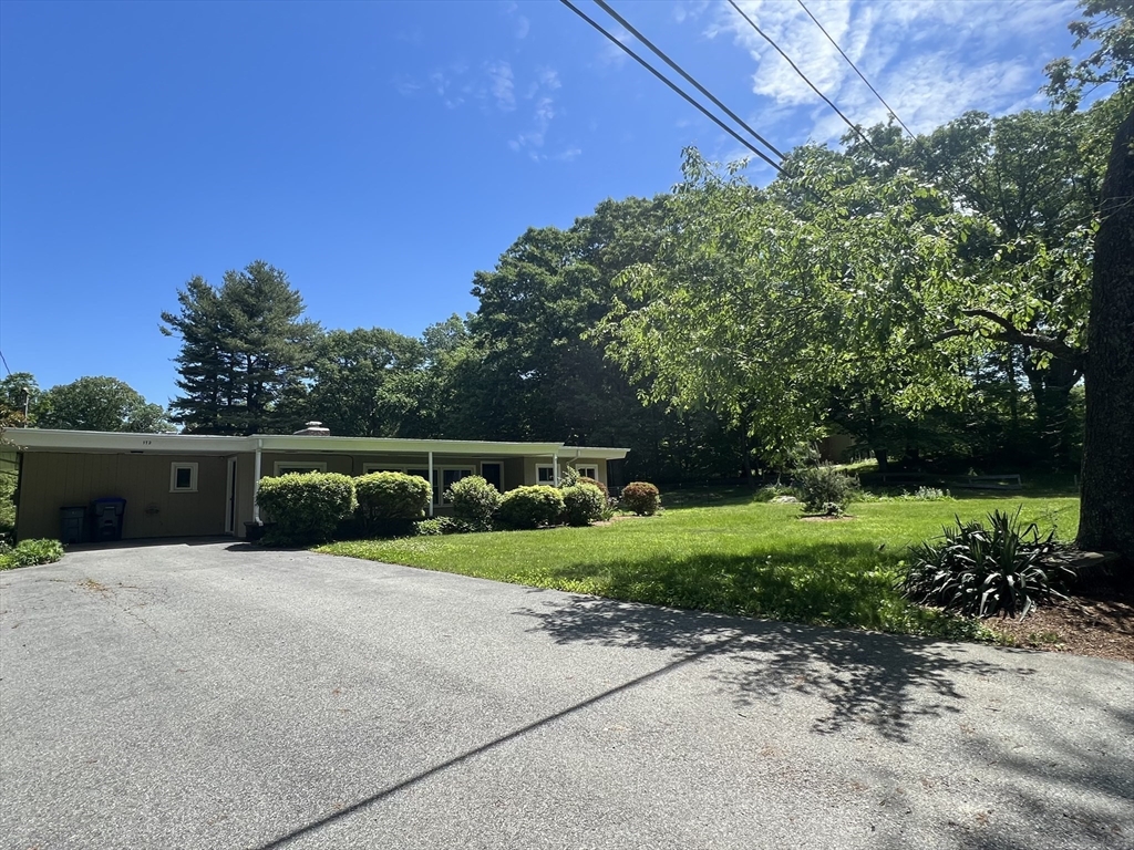 172 Brigham Hill Road Grafton, MA 01536 - Photo 3 of 15 a view of backyard with green space