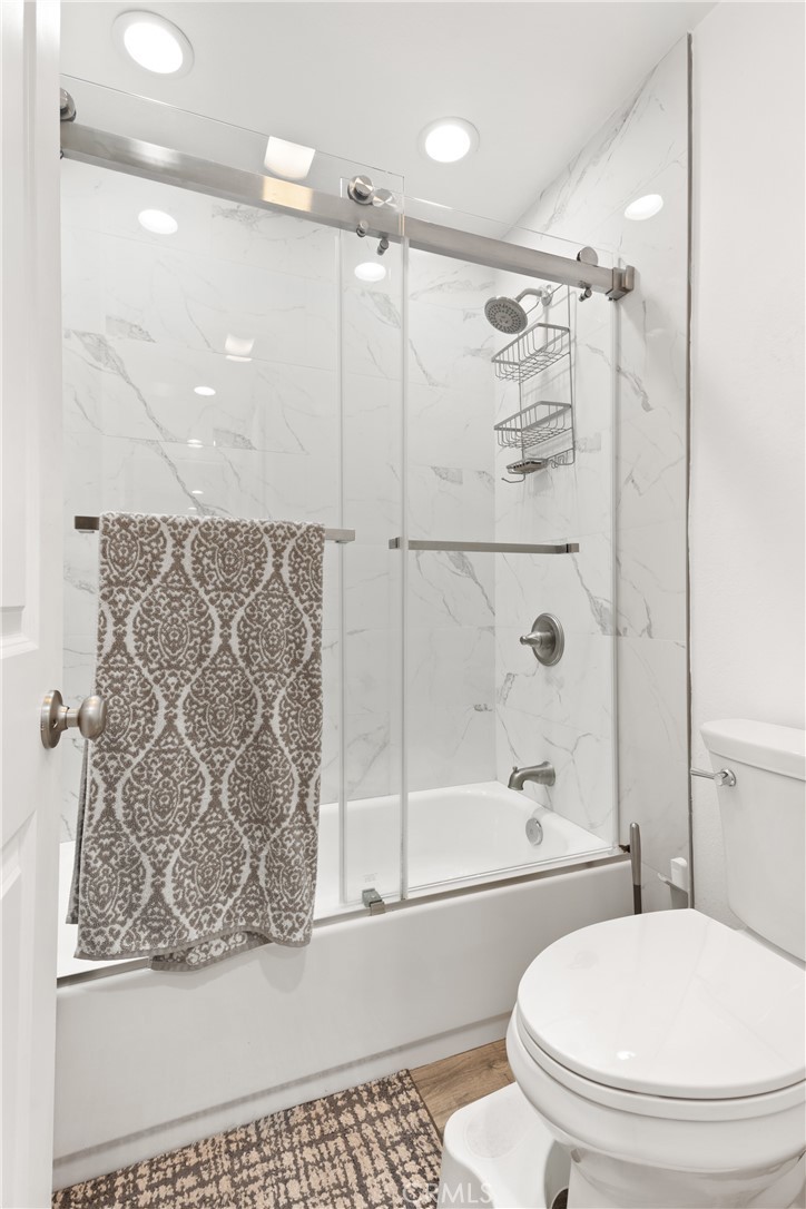 7740 Redlands Street Playa del Rey, CA 90293 - Photo 9 of 14 a bathroom with a toilet and a shower