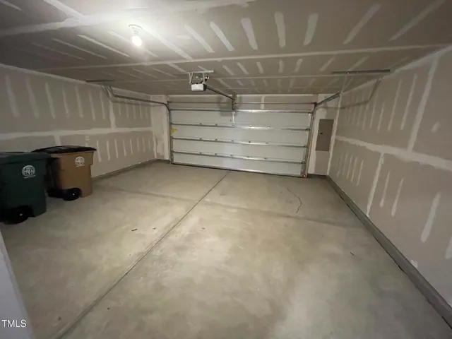 a view of a room with storage