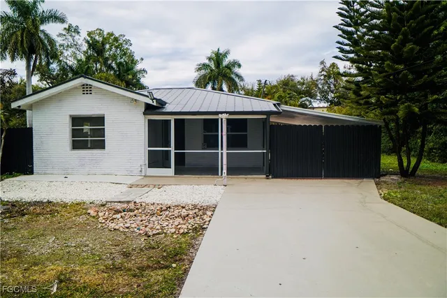 a house with a outdoor space