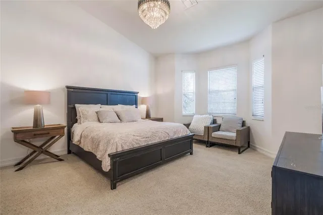 a view of a living room and a couch in a room
