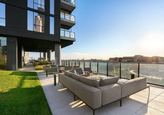 a view of a couches in a patio