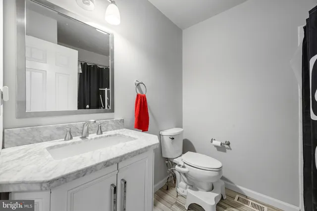 a bathroom with a sink and a toilet