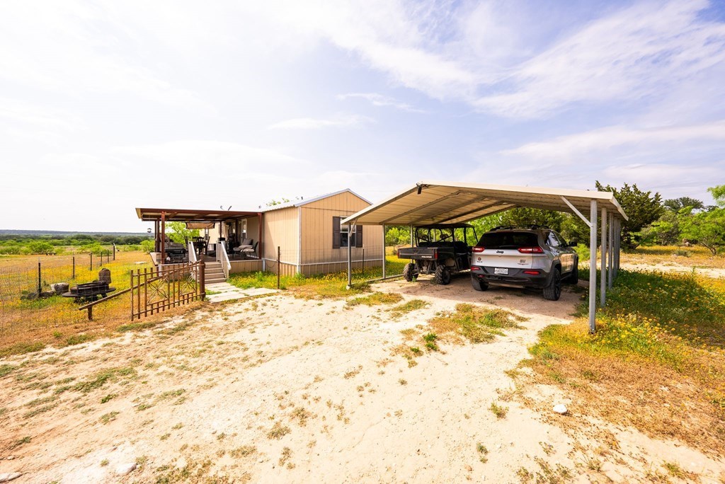 12757 State Highway Menard, TX 76859 - Photo 47 of 70 a view of swimming pool with sitting area