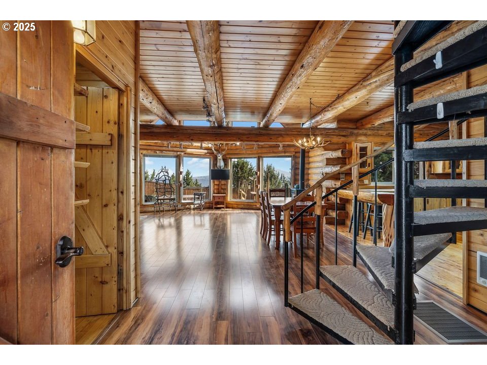 14515 Southwest Maverick Road Terrebonne, OR 97760 - Photo 38 of 39 a view of a room with wooden floor