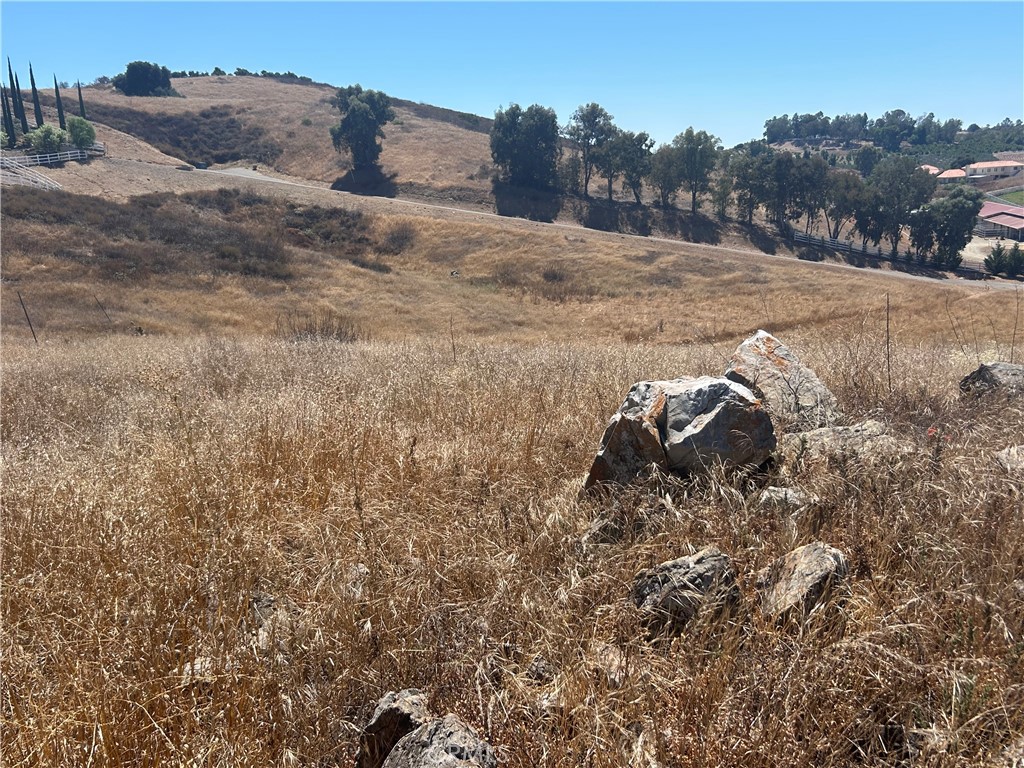 0 Vista Flora Road Murrieta, CA 92562 - Photo 20 of 52 a view of a dry yard with wooden fence