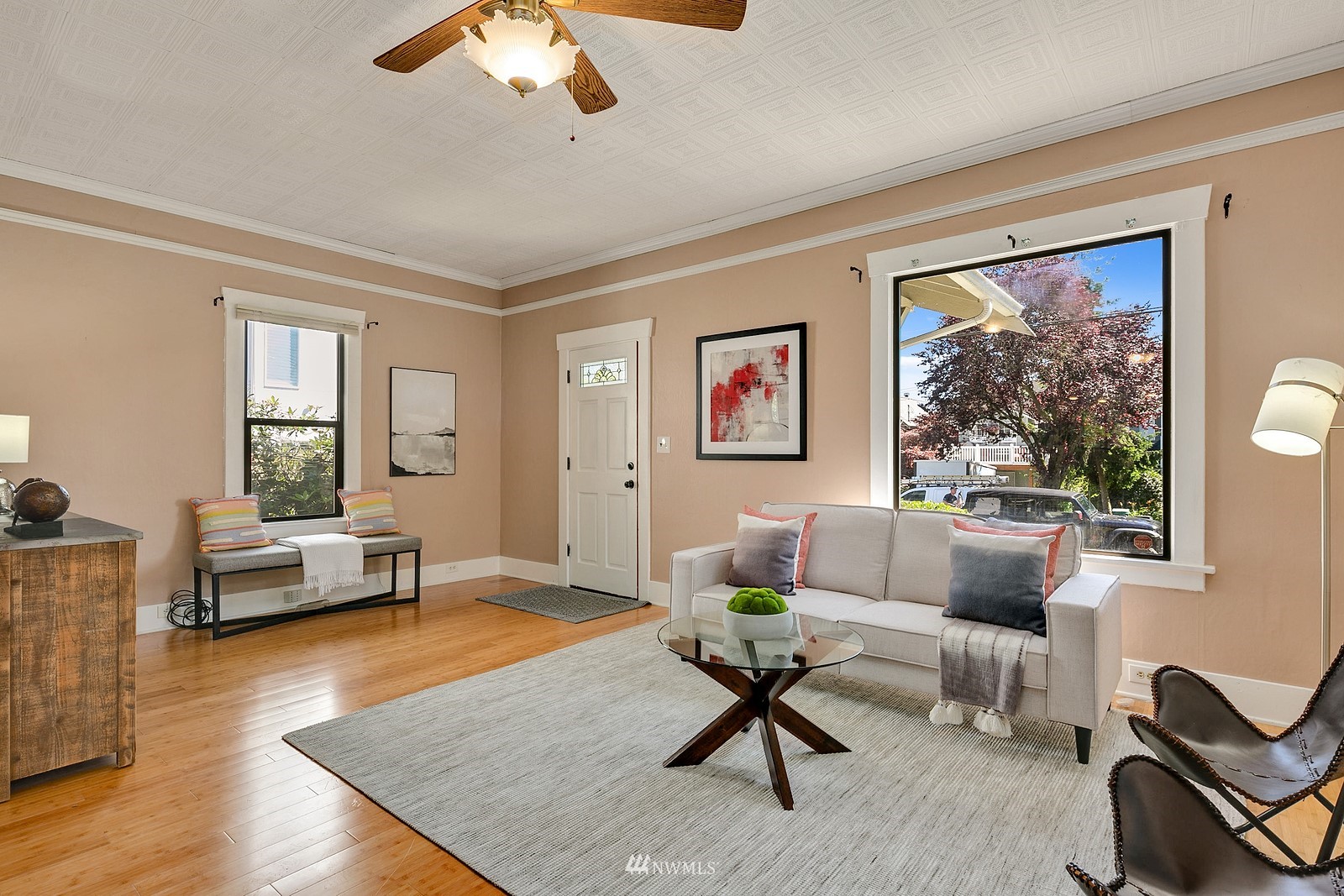 738 North 87th Street Seattle, WA 98103 - Photo 7 of 16 a living room with furniture and a window