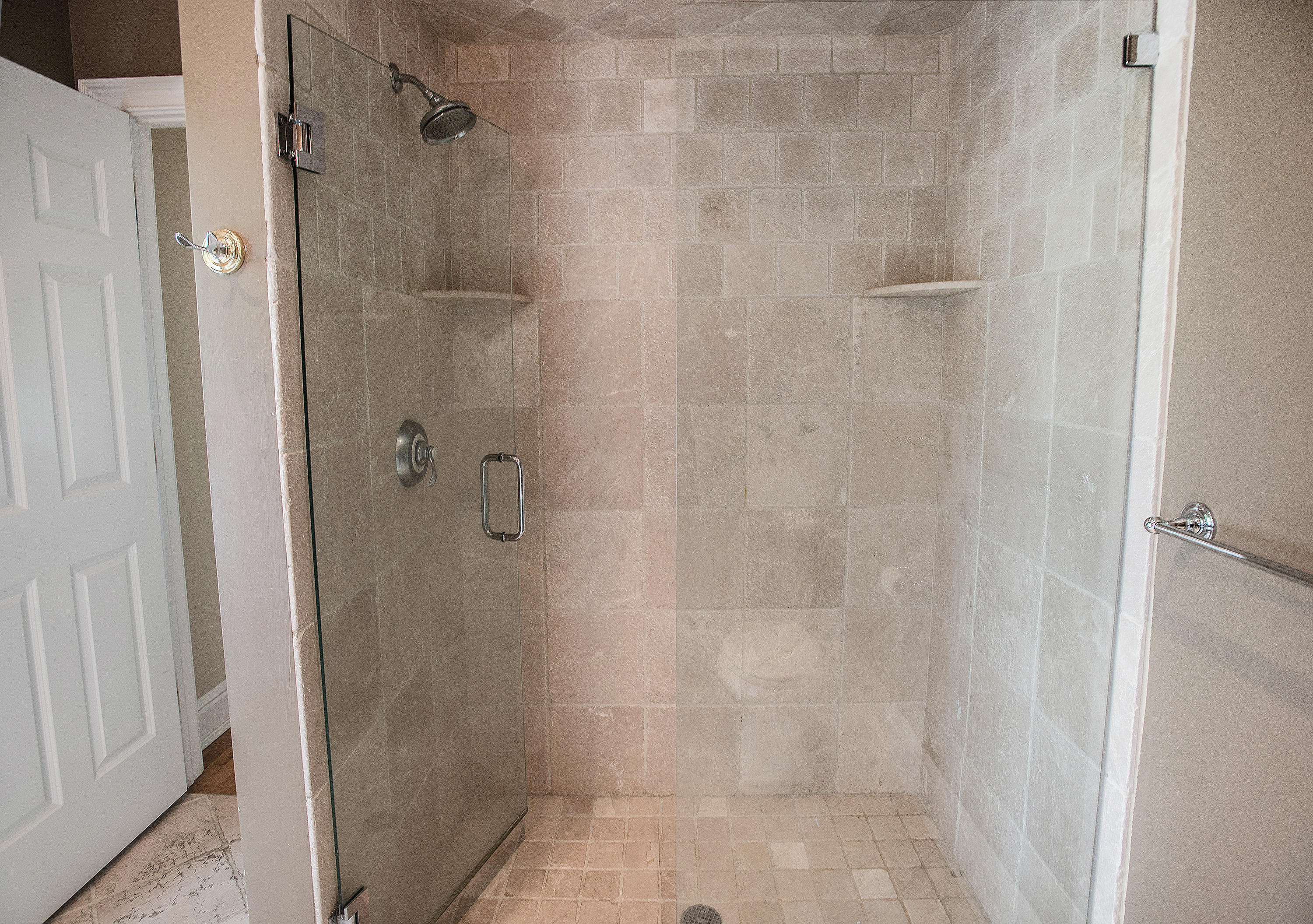 17 Brushy Ridge Road New Canaan, CT 06840 - Photo 15 of 35 a bathroom with a shower