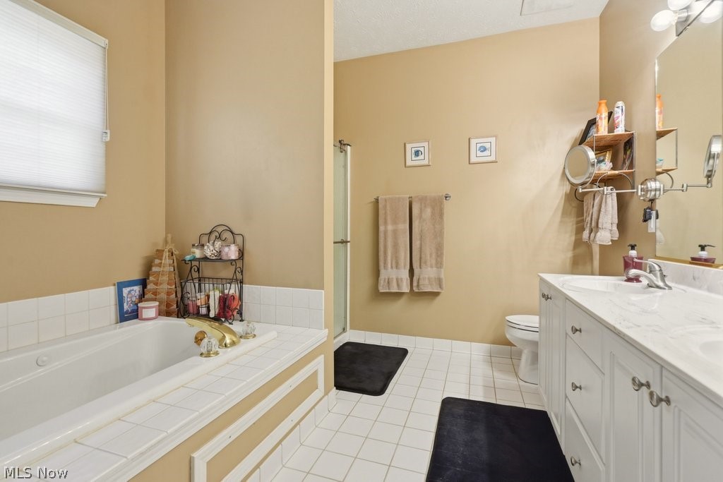 593 Brookstone Court Akron, OH 44321 - Photo 18 of 41 Owners’ en-suite bath with double sinks