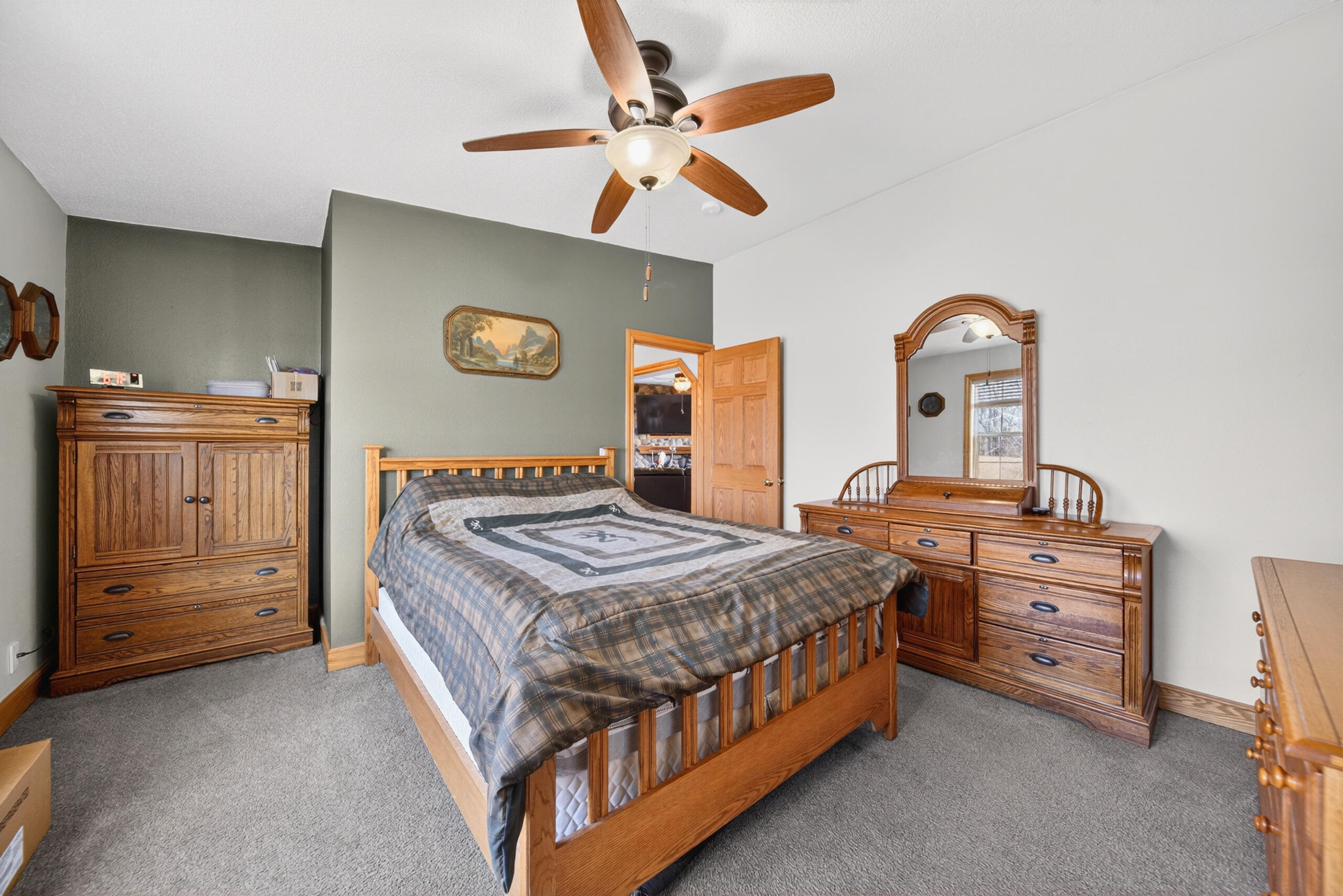 N3556 Slatts Road Mitchell, WI 53011 - Photo 10 of 28 Bedroom 1