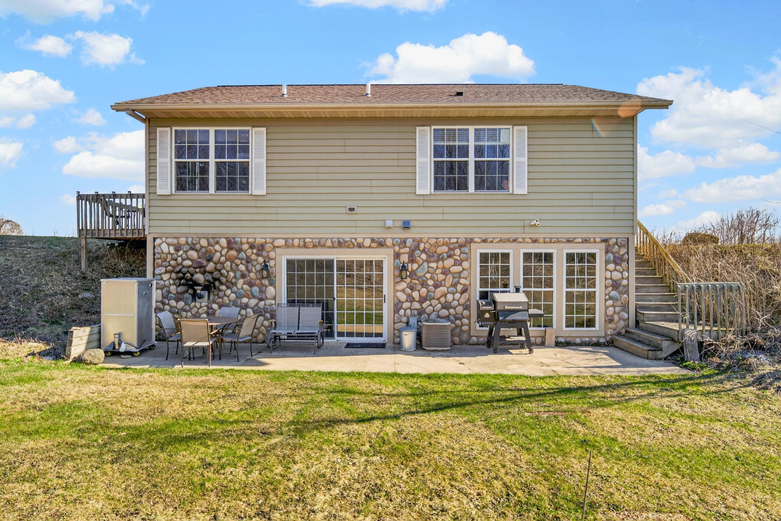 N3556 Slatts Road Mitchell, WI 53011 - Photo 19 of 28 Great Spot to Grill and Relax