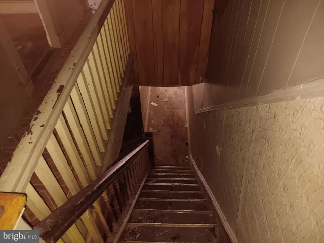 a bathroom with a mirror