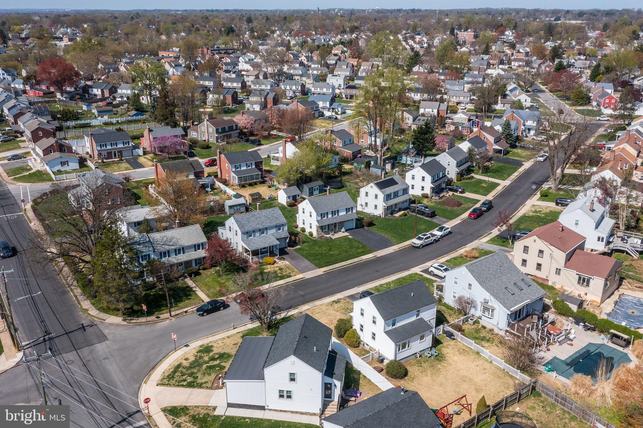 409 Holmes Road Morton, PA 19070 - Photo 45 of 55 an aerial view of a city