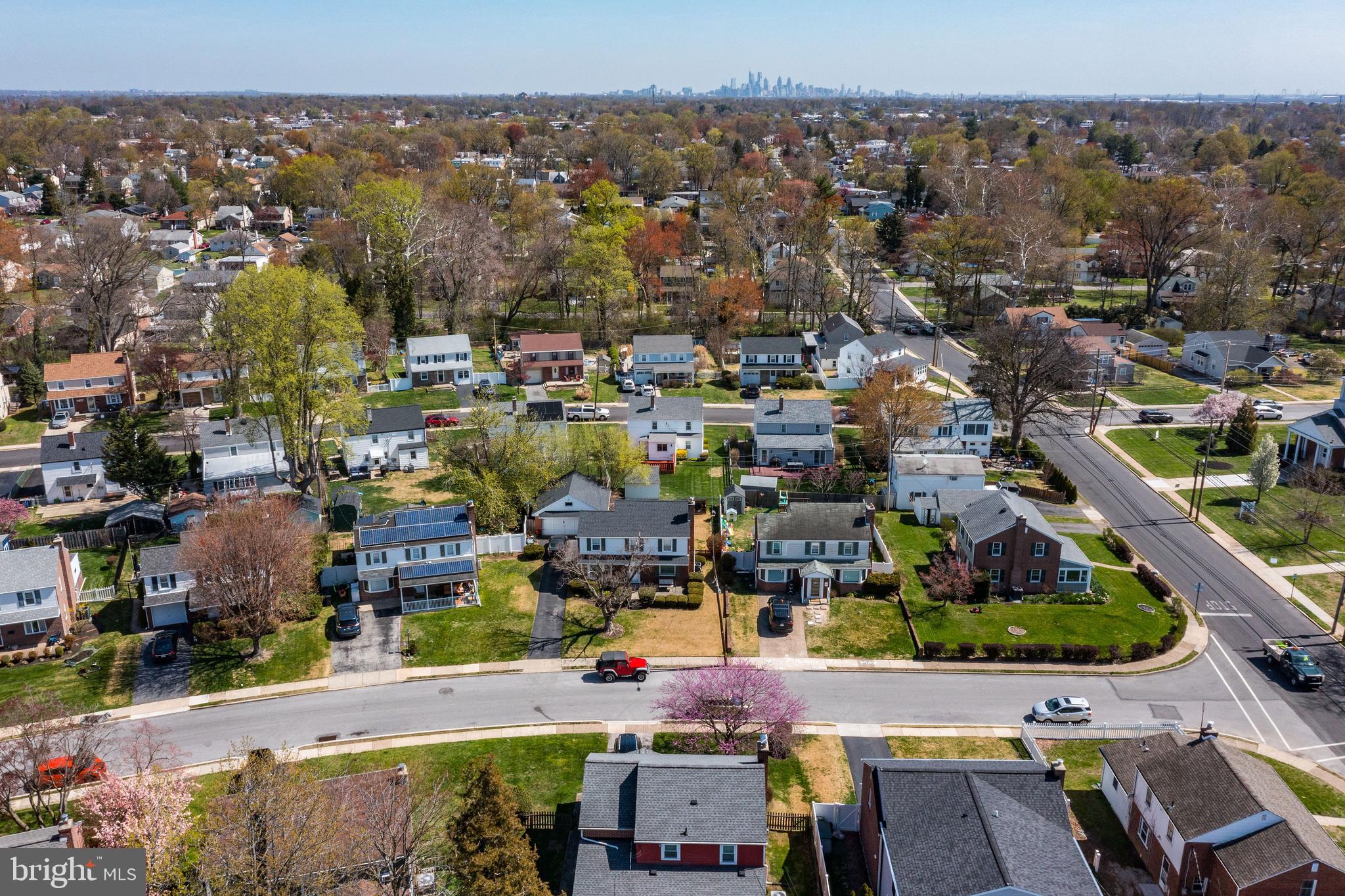409 Holmes Road Morton, PA 19070 - Photo 52 of 55 an aerial view of a city