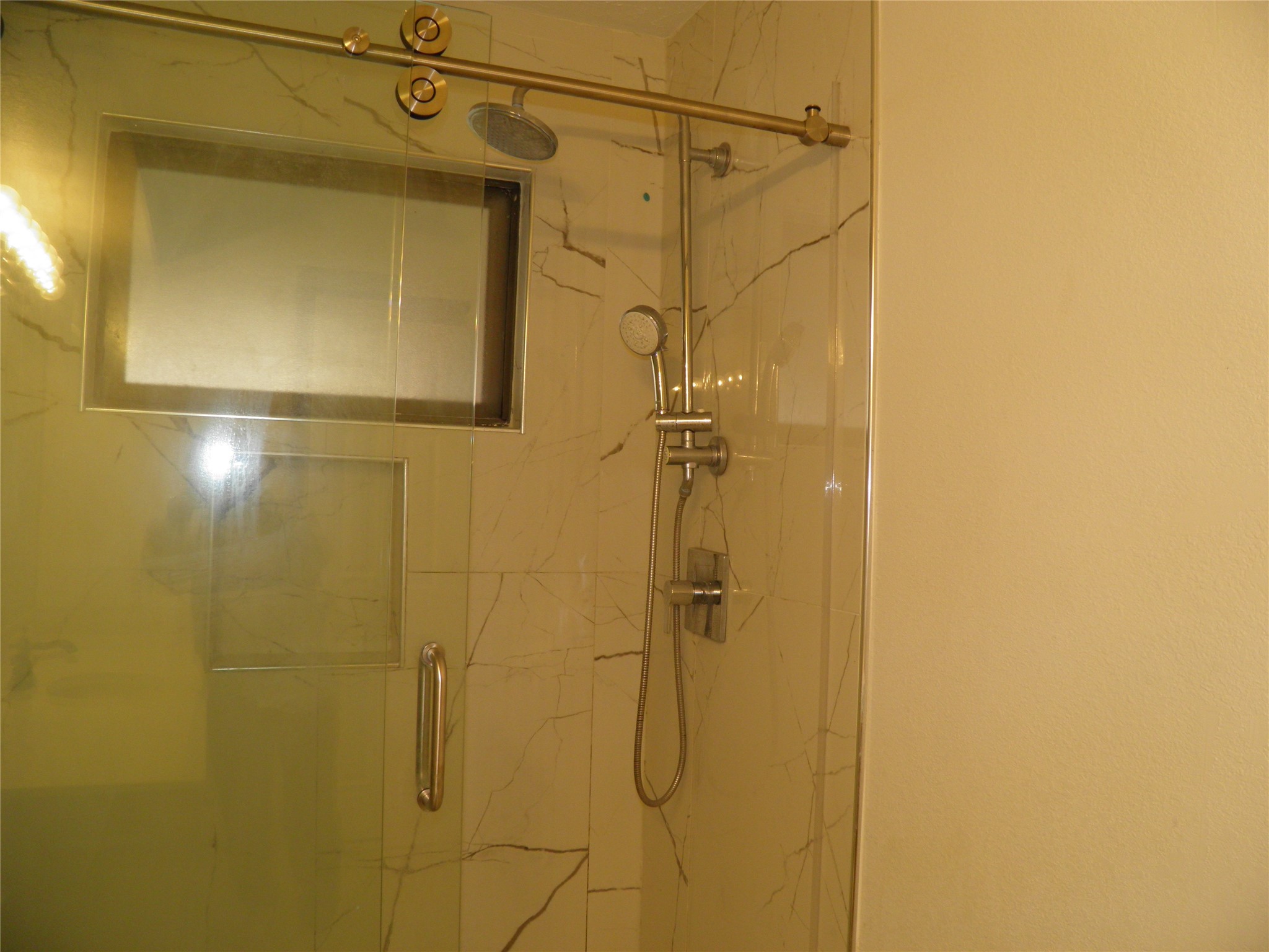 6819 Addicks Clodine Road Houston, TX 77083 - Photo 26 of 28 a bathroom with a shower