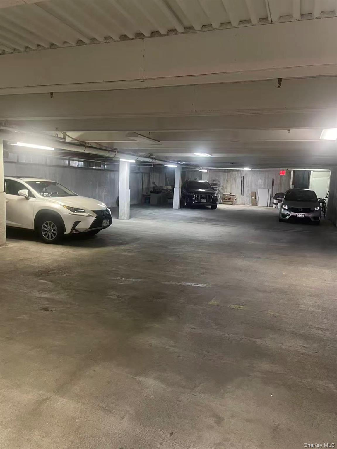 a view of parking area