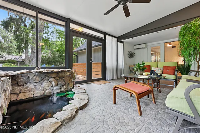 a view of outdoor space and garden