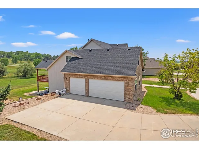 a house with yard in front of it