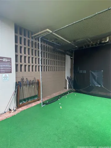 a view of an empty room with a fireplace