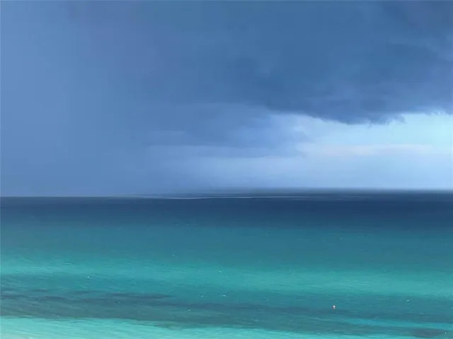 a view of city and mountain