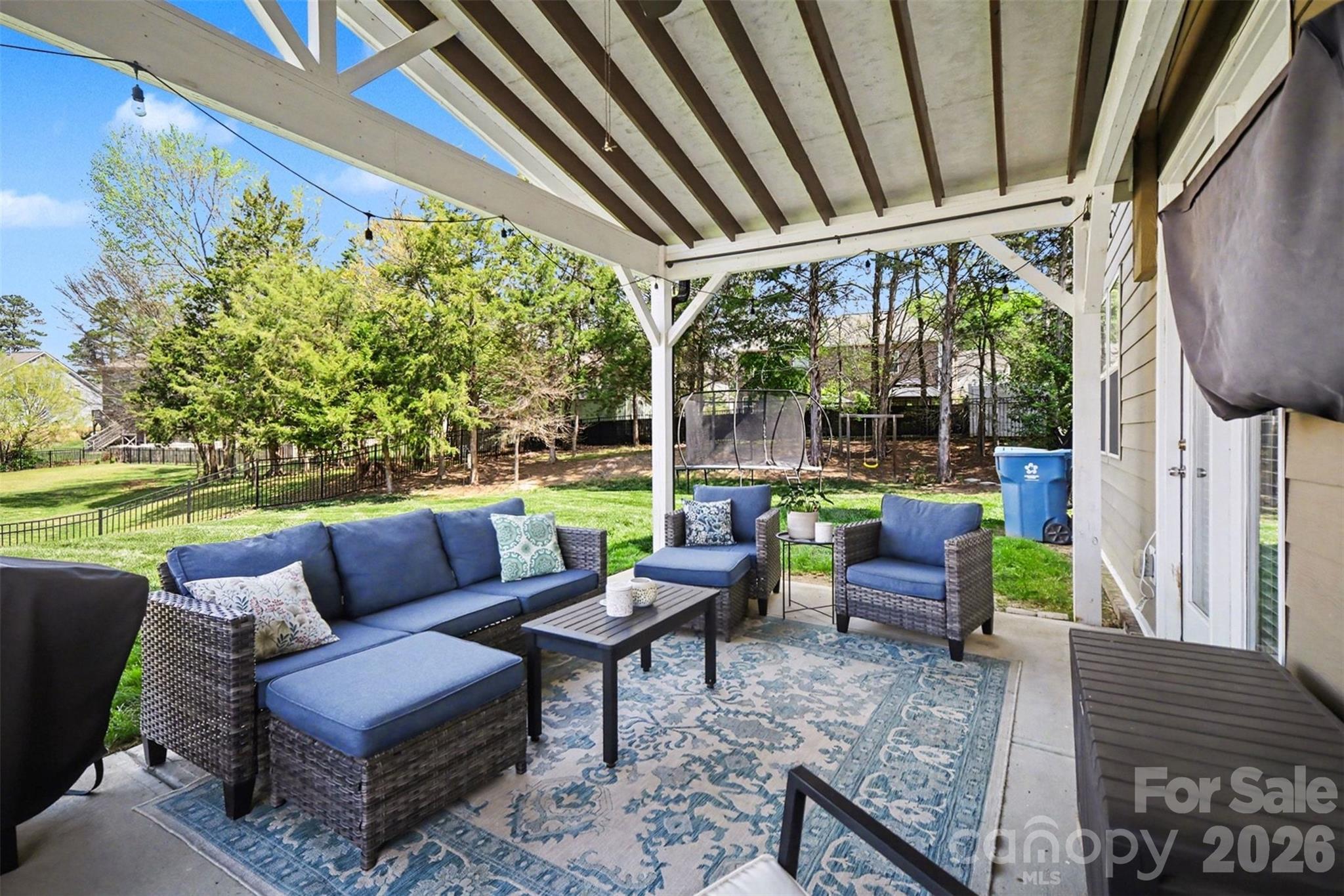 514 Tack Lane Midland, NC 28107 - Photo 36 of 48 a outdoor living space with furniture and garden view