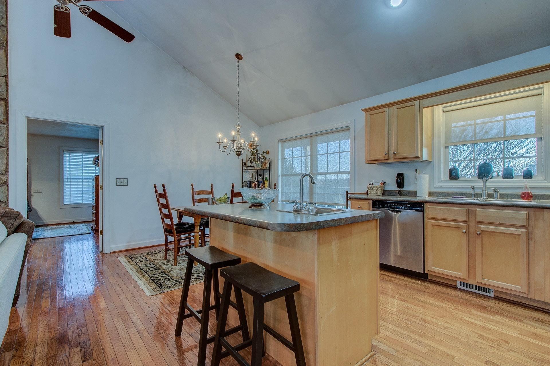 503 Bonbrook Road Wirtz, VA 24184 - Photo 11 of 41 Kitchen to Dining Area