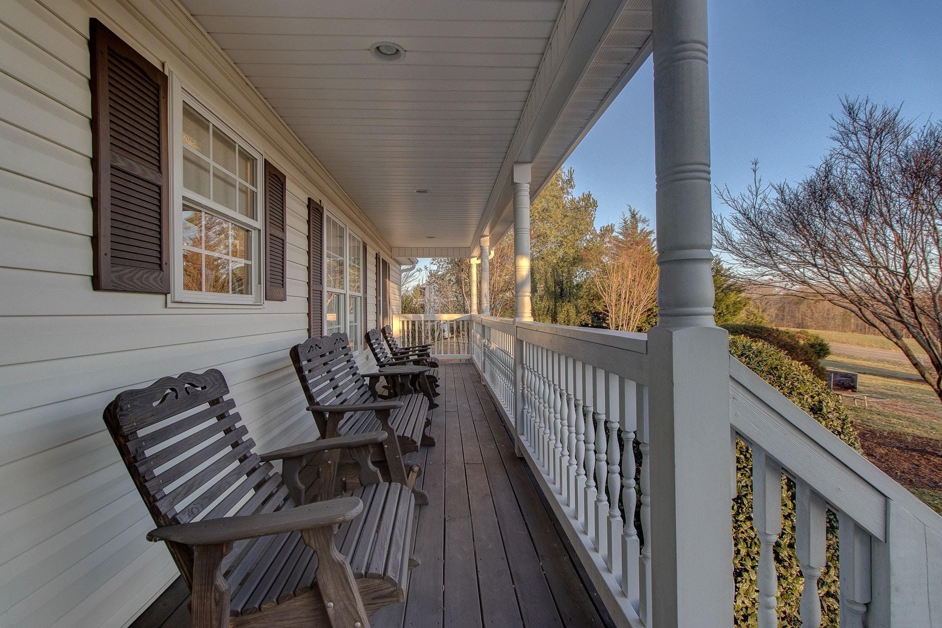 503 Bonbrook Road Wirtz, VA 24184 - Photo 4 of 41 Rocking Chair Front Porch