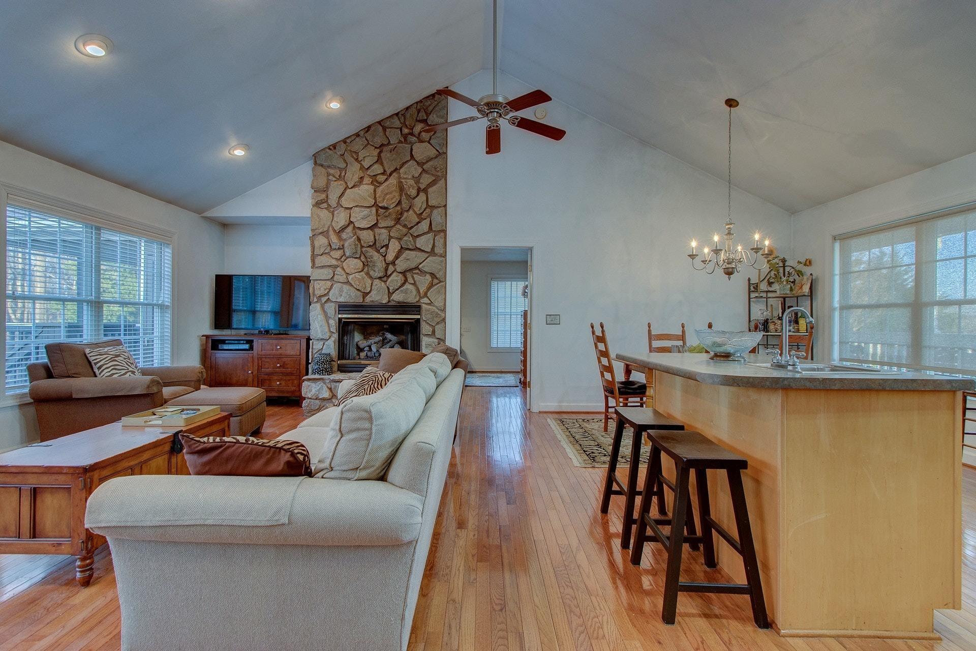 503 Bonbrook Road Wirtz, VA 24184 - Photo 7 of 41 Open Great Room