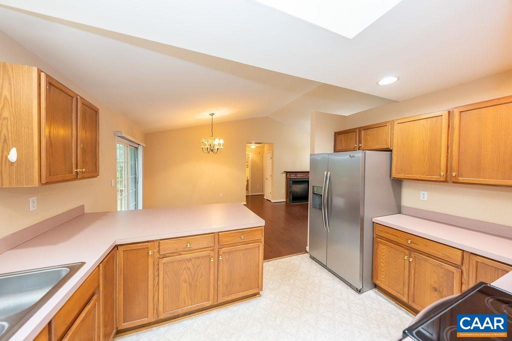 5 Haversack Road Palmyra, VA 22963 - Photo 8 of 25 a kitchen with refrigerator and cabinets