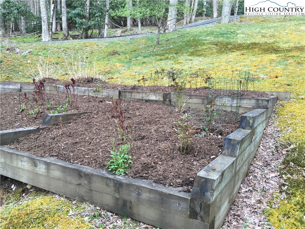 127-129 Rim Rock Gorge Road Blowing Rock, NC 28605 - Photo 15 of 15 a view of a garden with an outdoor space