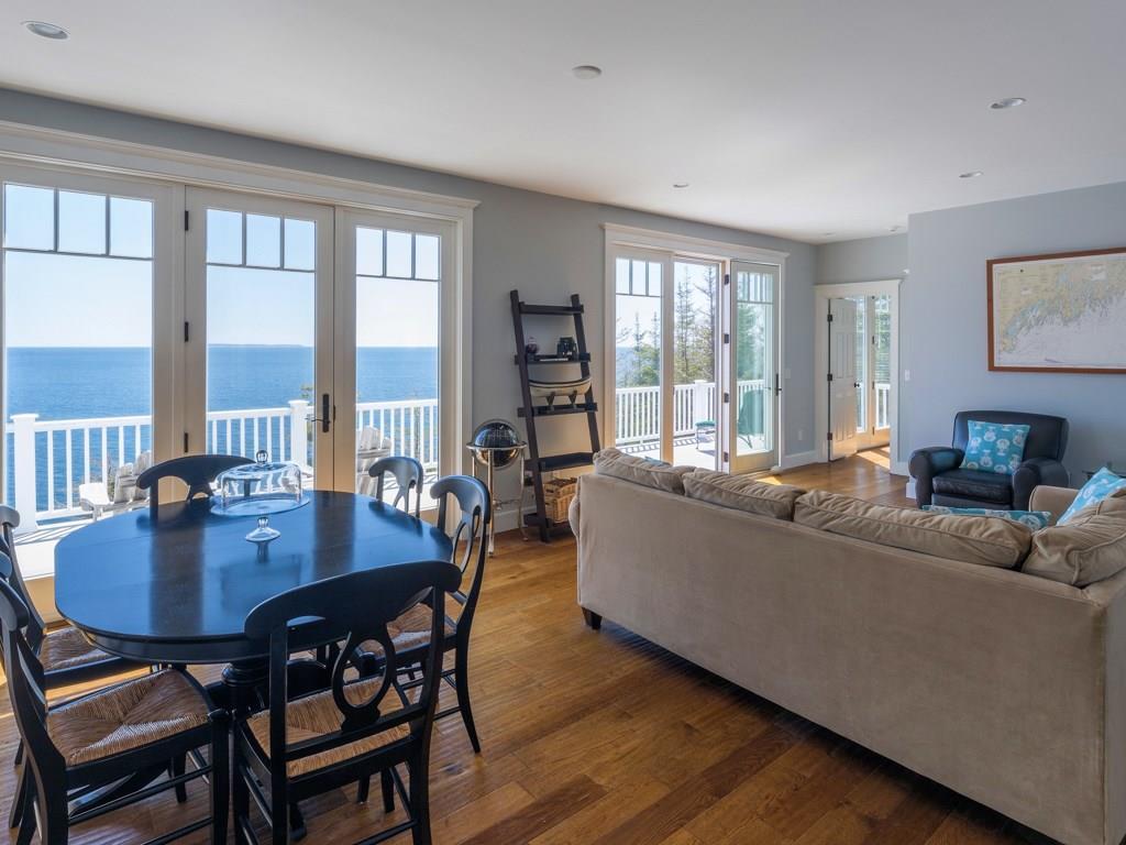 38 Yellow Head Road New Harbor, ME 04554 - Photo 15 of 35 Dining area/living room with big...