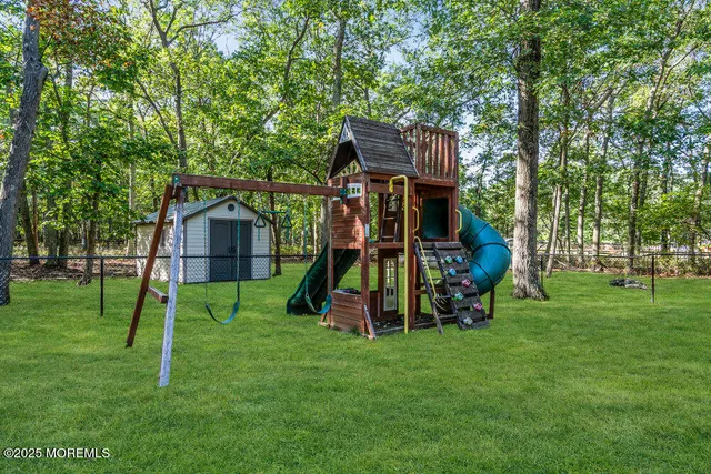 a view of a house with a park