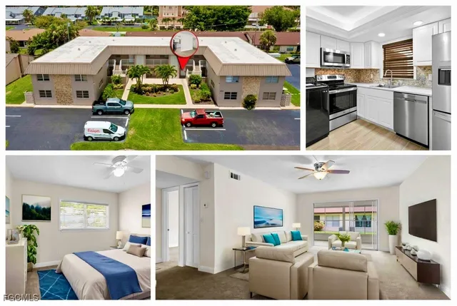 a view of living room and kitchen with furniture